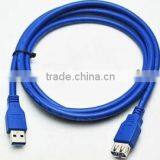 Superspeed USB 3.0 Type A Extension Cable in Blue 16feet