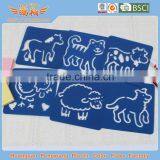 Plastic Drawing Stencil for Children DIY Painting