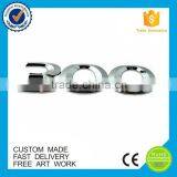 High Quality ABS Plastic Chrome Custom Car ABS Logo Sticker thumbnail-6
