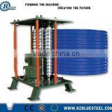 Metal Roof Panel Crimping Machine / Glazed Tile Sheet Curving Machinery