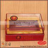 Decorative Perfume Cardboard Gift Boxes Clear Lid thumbnail-3