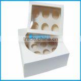 New high quality clear plastic cupcake boxes packaging