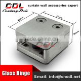 304 316 SS 8-15mm taizhou balustrade glass clamp