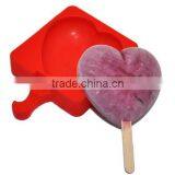2016 Hot Summer Gadget Silicone Popsicle Mold,cute Ice Cream Tools thumbnail-5