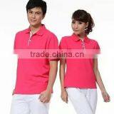 Wholesale White T-shirt Polo T-shirt thumbnail-2