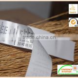 Garment textile print label self-adhesive tape/label