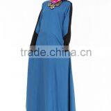 High Quality Muslim Abaya Long Dress for Women thumbnail-3
