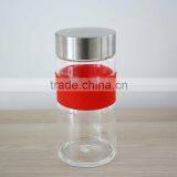 High Borosilicate Glass Jar Glass Tank With Stainless Steel Lid 300ml Handmade Glassware QM419 thumbnail-6