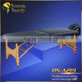 BN-A219 Professional Portable Folding Wood Massage Bed thumbnail-1