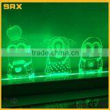 CUSTOM MAKING Personalized MINIONS SHAPE LED Acrylic Name Light thumbnail-1