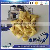 Extruded Fried Wheat Pellets Bugles Making Machine/3D Flour Bugles Chips Production Line thumbnail-3