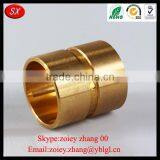 China Manufacture CNC Turned Small Tolerance Brass Sleeve Bushing thumbnail-5