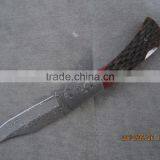 Damascus Tactical Knives Folding Pocket Knife for Camping and Hunting thumbnail-2