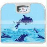 CHEAP 125KGS Mechinical Personal Body Scale OEM Artwork Body Scale Good Selling Bathroom Health Scale