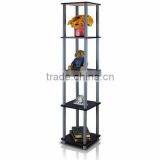 4 Tier Floor Standing Metal Rack Display Shelf thumbnail-1