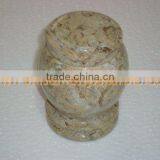DECORATIVE FOSSIL MARBLE CREMATION URNS thumbnail-1