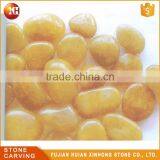 Wholesale Yellow Colored Decoration Soya Rock Stone Pebble thumbnail-1
