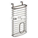 China Factory Hot Item Chrome Kitchen Basket Over Cabinet Bag Holders thumbnail-3
