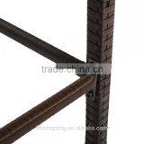 2 Pcs Outdoor All Weather Brown Wicker Chairs thumbnail-5