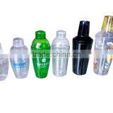 20oz Plastic Cocktail Shaker With Cover and Strainers thumbnail-6