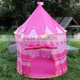 Pink Princess Tent With Sleeping Bag Girl Play Tent Set thumbnail-1