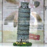 Resin Leaning Tower of Pisa Italy Miniature Building Model thumbnail-2