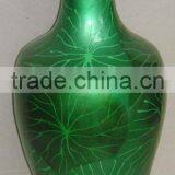 High Quality Best Selling Lacquer Green Vase From Vietnam thumbnail-1