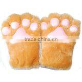 Anime Cosplay Party Costume Cute Cat Bear Plush Paw Claw Gloves thumbnail-6