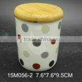 Promotion Colorful Small Airtight Ceramic Spice Jar thumbnail-5