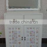 New Arrival Wooden Makeup Cabinet With Mirror thumbnail-1