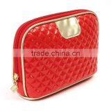 Promotional Items PU Leather Women Cosmetic Bag Sets Travel Wash Bag Toiletry Bag Leather Pouch thumbnail-6