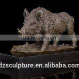 Wild Boar Life Size Bronze Statues for Sale thumbnail-3