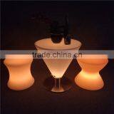 Bar Furniture Type and Commercial Furniture General Use Party LED Shining Bar Table and Chair thumbnail-3