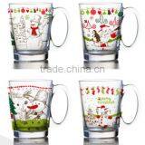 330ml Water Glass Mug With Ocean Color Design thumbnail-6