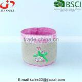 With Computer Embroidered Rabbit Easter Plant Pot Cover Bag thumbnail-3
