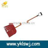 RED PLASTIC SNOW SHOVEL thumbnail-1