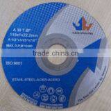 4.5" 115x1x22.2mm Super-Thin Cutting Wheel for Stainless Steel thumbnail-3