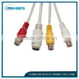 TSJ0001 VGA to S-Video AV RCA TV Converter Cable Adapter With 2 Audio Cable thumbnail-2