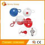 PE Poncho With Ball, Ball Poncho, Raincoat With Ball for Promotion thumbnail-3