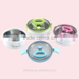 0.9LBig Size Stainless Steel Inner Heated Bento Round Shape Lunch Box thumbnail-6