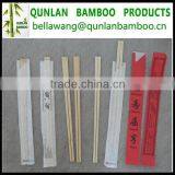 Wrapped With Paper Sleeve Disposable Bamboo Chopsticks thumbnail-2