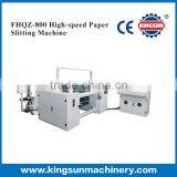Automatic High Speed Surface Rewind Type Tipping Paper Slitting Machine