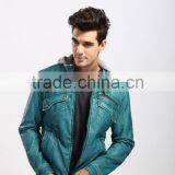 2015 New Style Fashion Pakistan Leather Jackets For Men thumbnail-3