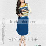 Long Skirt Kurti//latest Kurti Designs//kurti/lady Kurti/latest Kurti Designs/western Kurti Designs thumbnail-1