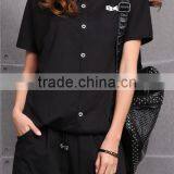 Women Summer Cool Shirt Blouse 95% Cotton Girl Tops Wholesale OEM Women Tshirt thumbnail-1