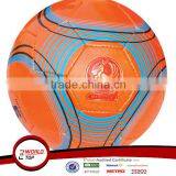High Quality Custom Printed Size 5 Leather Football thumbnail-1
