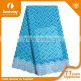 Unique African Design Embroidery Heavy Fabric Swiss Voile Lace SL0411-6 thumbnail-5