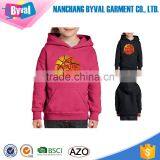 Blank Hoodie Sports Pullover Sweatshirt Kids Sports Wear Clothing Wholesale for Girls and Boys Kids Basketball Hoodies Custom thumbnail-1