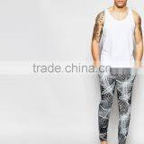 Mens Loungewear Tracksuit Bottoms With Geo Print for Sale thumbnail-2