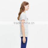 Modern Fancy Ladies T-shirt Linen Montreal Tee thumbnail-2